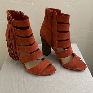 Guess Rust 6.5 Bootie with Fringe